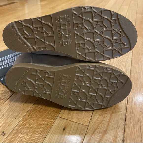 Austrailia Luxe Collective Suede and Shearling hidden wedge boots size 5 NWT - Picture 6 of 7